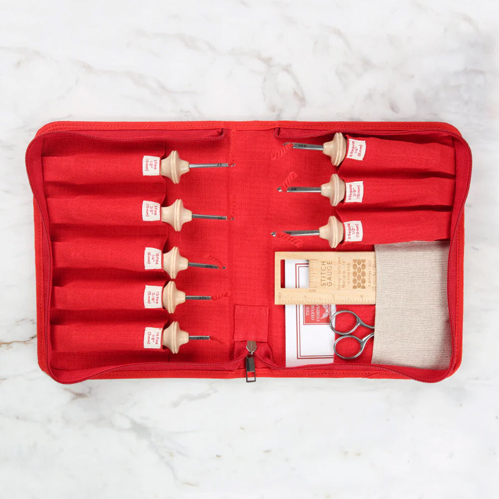 The Oxford Punch Needle Set Natural - 10023