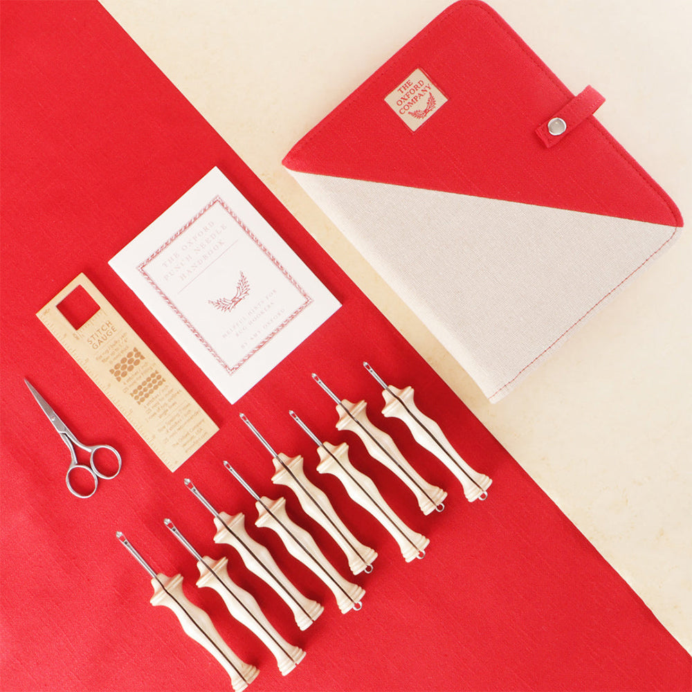The Oxford Punch Needle Set Natural - 10023