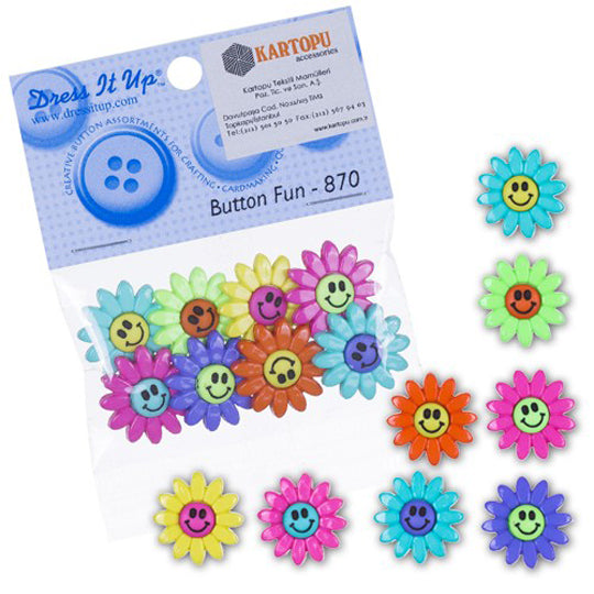 Dress It Up Creative Button Assortment, Dress up - 4246