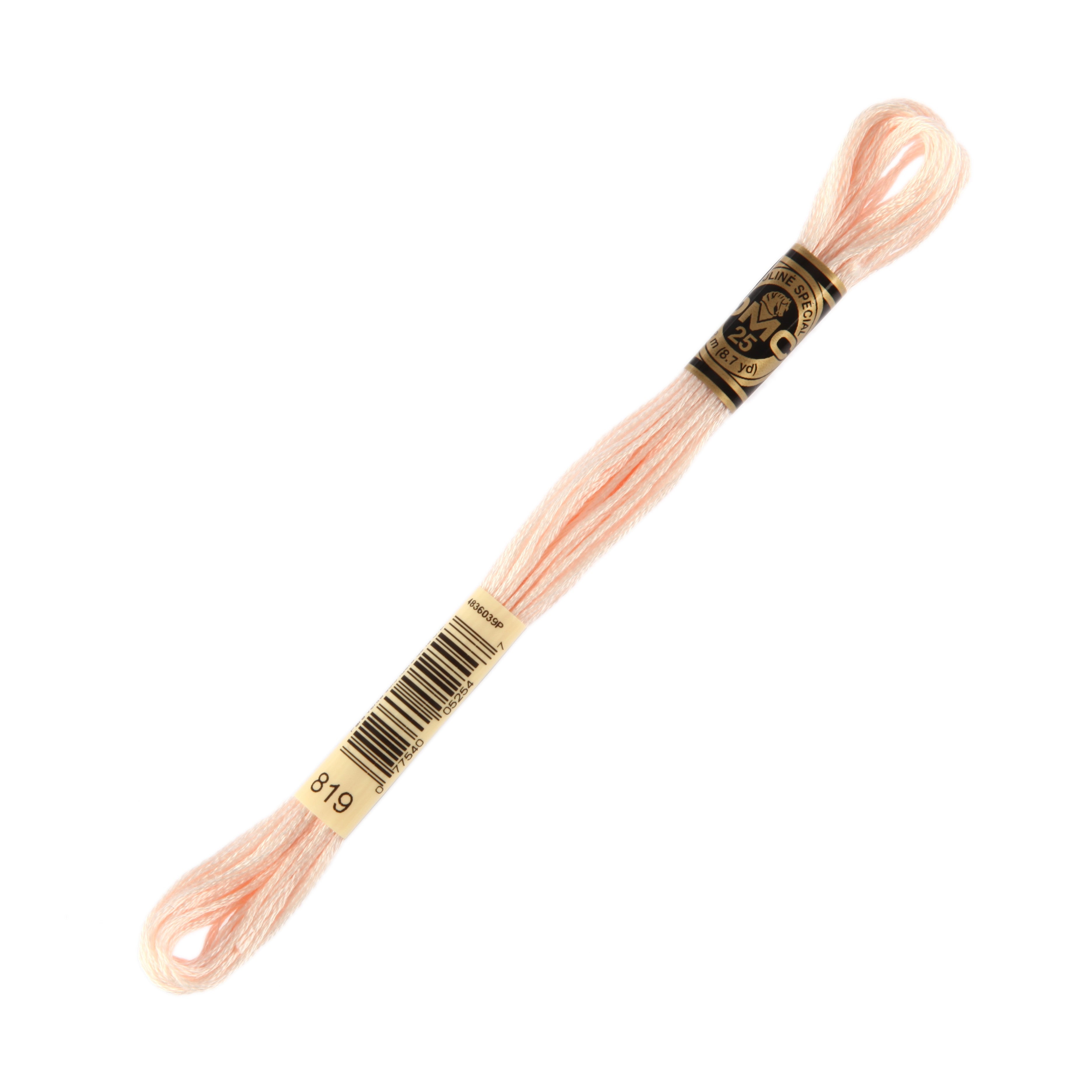 DMC Mouline Special 8 m Embroidery Thread, Pink - 819