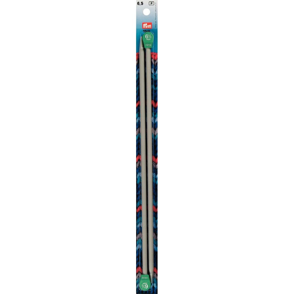 PRYM 6.5 mm 35 cm Aluminium Knitting Needles -  191471