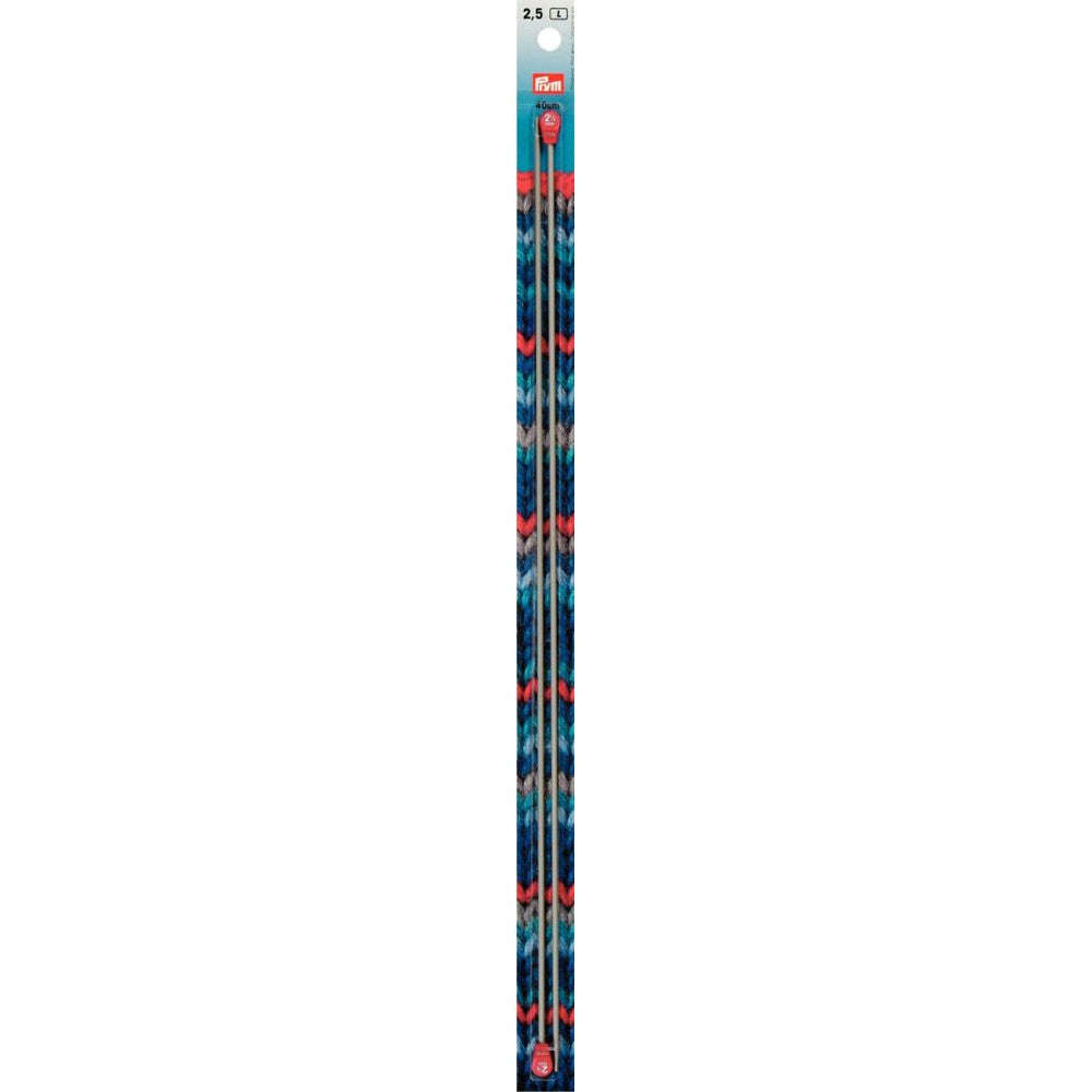 PRYM 2.5 mm 40 cm Aluminium Knitting Needles -  191473