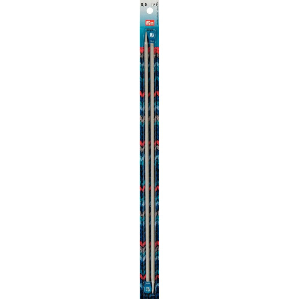 PRYM 5.5 mm 40 cm Aluminium Knitting Needles -  191479