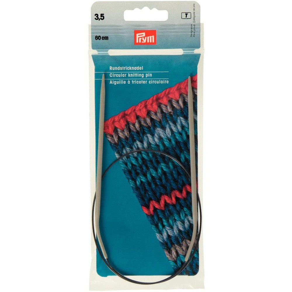 PRYM 3.5 mm 60 cm Aluminium Circular Knitting Needle - 211247