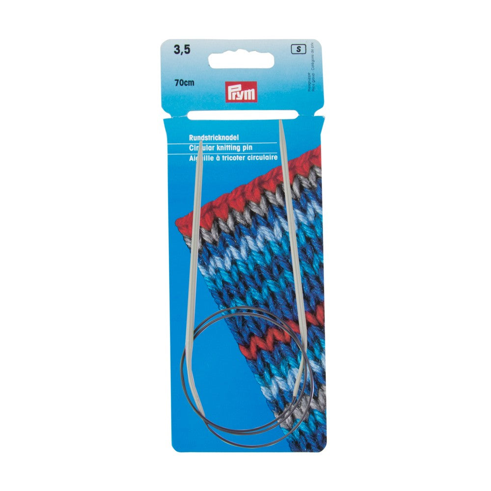 PRYM 3.5 mm 70 cm Aluminium Circular Knitting Needle - 211248