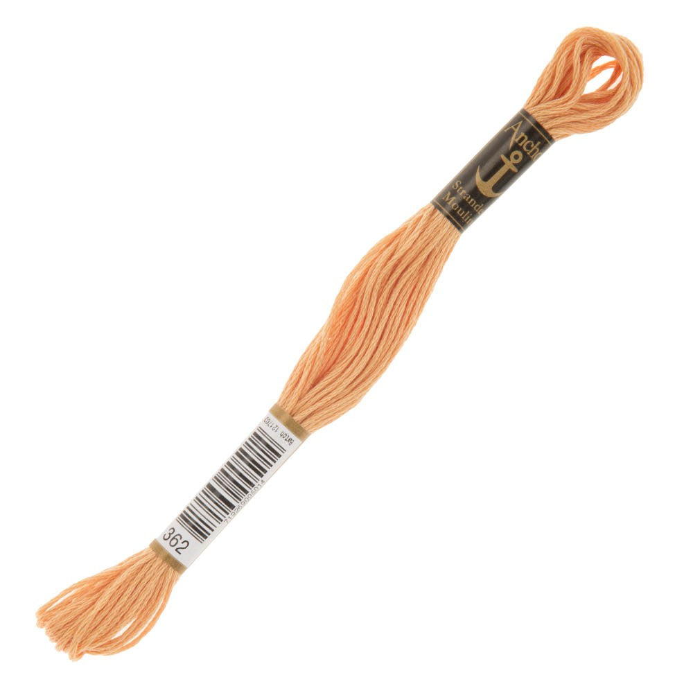 Anchor Stranded Mouline Embroidery Thread, 8m, Pink - 0362