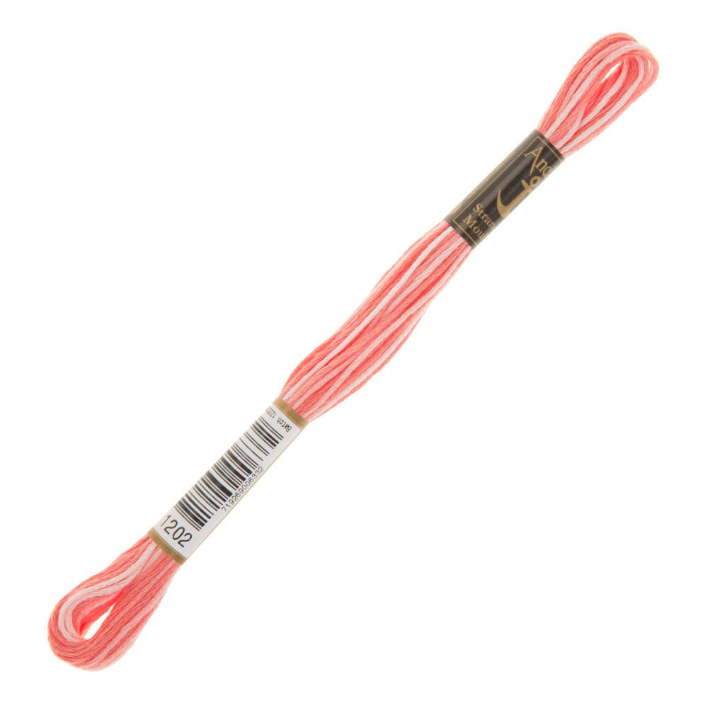 Anchor Stranded Mouline Embroidery Thread, 8m, Variegated - 1202