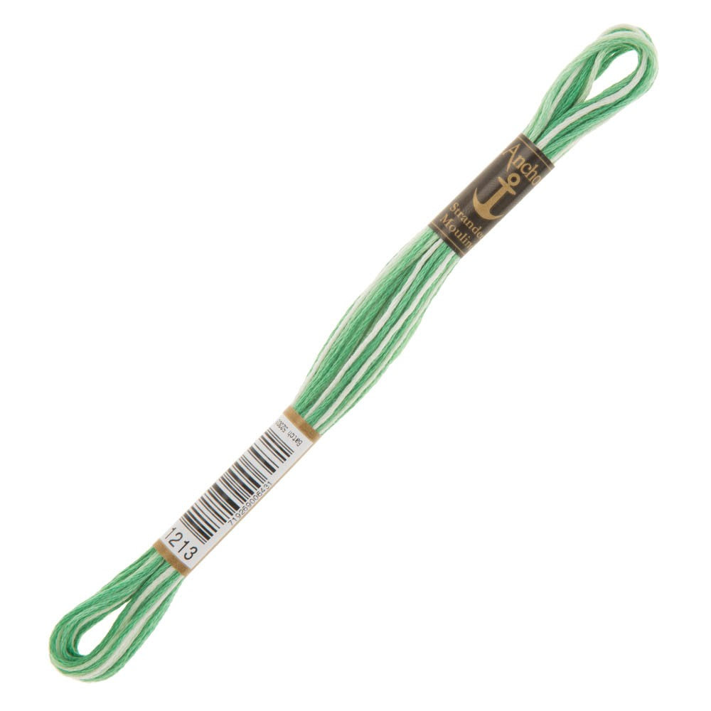 Stranded Embroidery Threads Anchor Stranded Mouline Embroidery Thread, 8m, Variegated - 1213