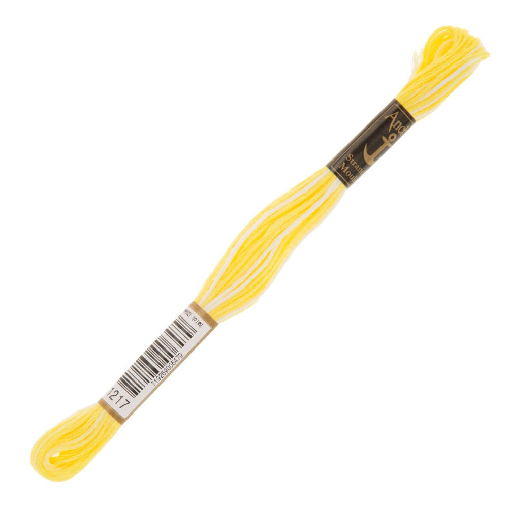 Stranded Embrider Thread Anchor Stranded Mouline Embroidery Thread, 8m, Variegated - 1217