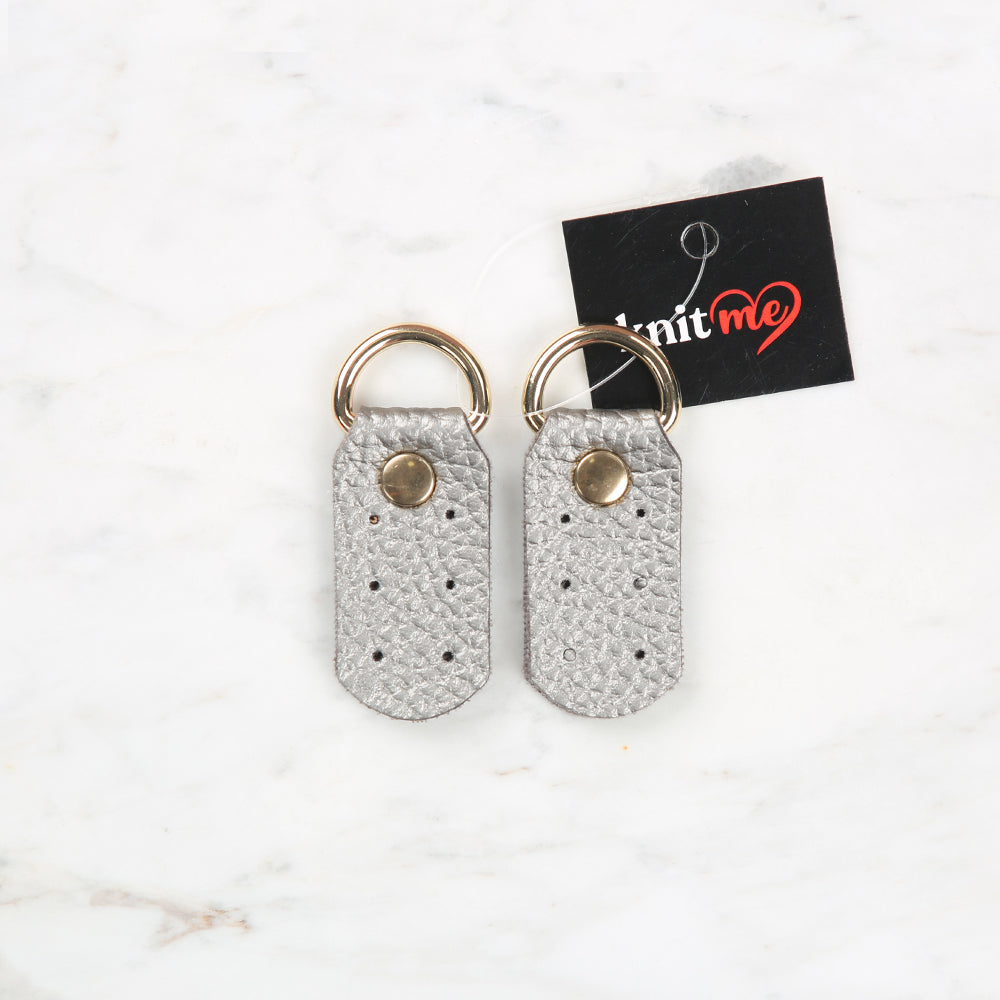 Knitme D Ring  5x2.5 cm Silver BA-0010