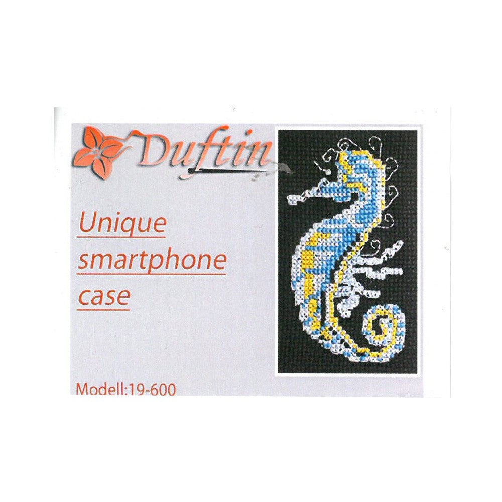 Duftin Unique Smart Phone Case Seahorse Motif Cross-stitch Kit - 19600-AA0337