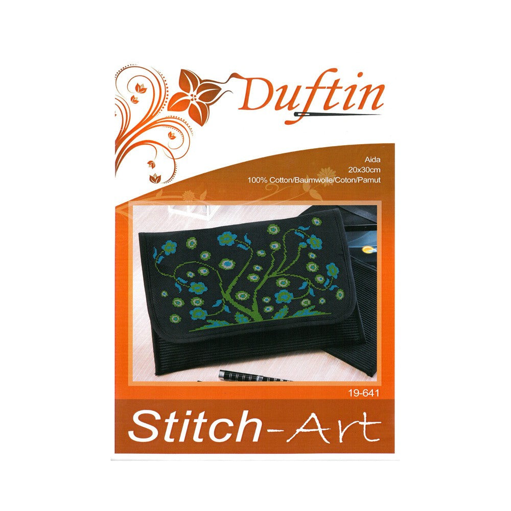 Duftin Stitch-Art Blue Tablet Case Cross Stitch Kit - 19641-AA0364