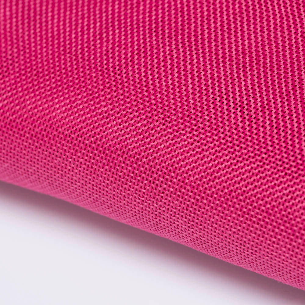 La Mia 100 cm x 1 m Jute Fabric, Fuchsia - J27