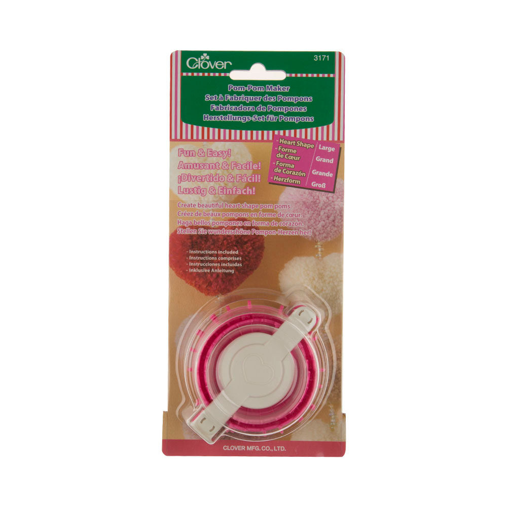 Clover Pom Pom Maker, Large