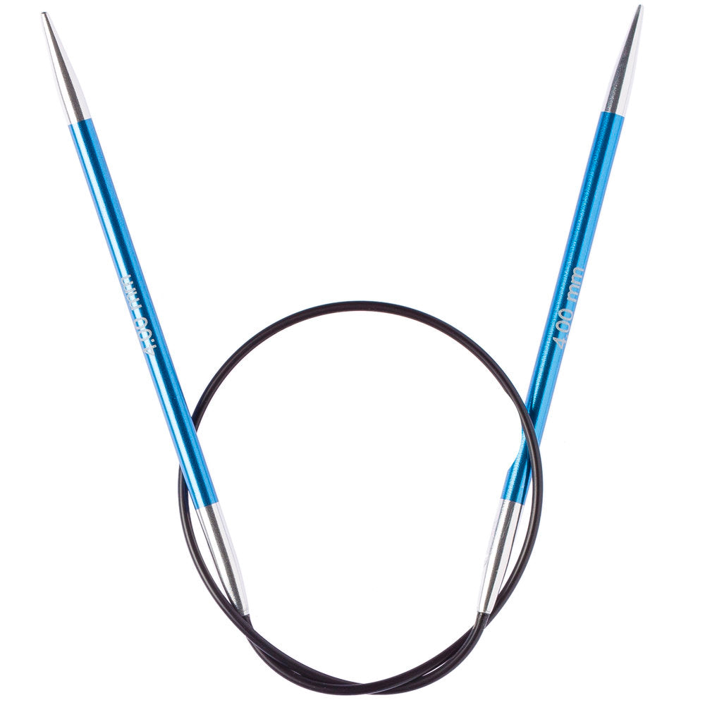 KnitPro Zing 4 Mm 40 Cm Metal Circular Needles, - 47069