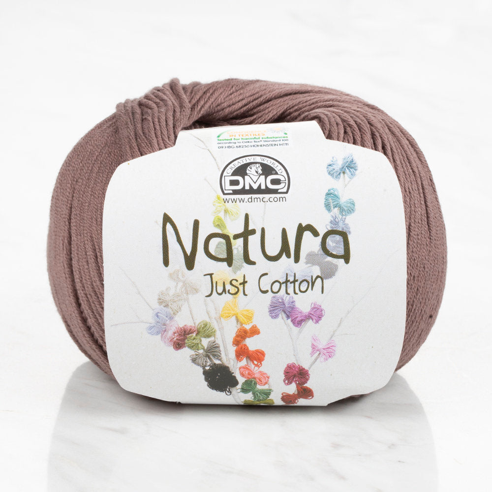 DMC Natura Just Cotton Knitting Yarn, Brown - N39