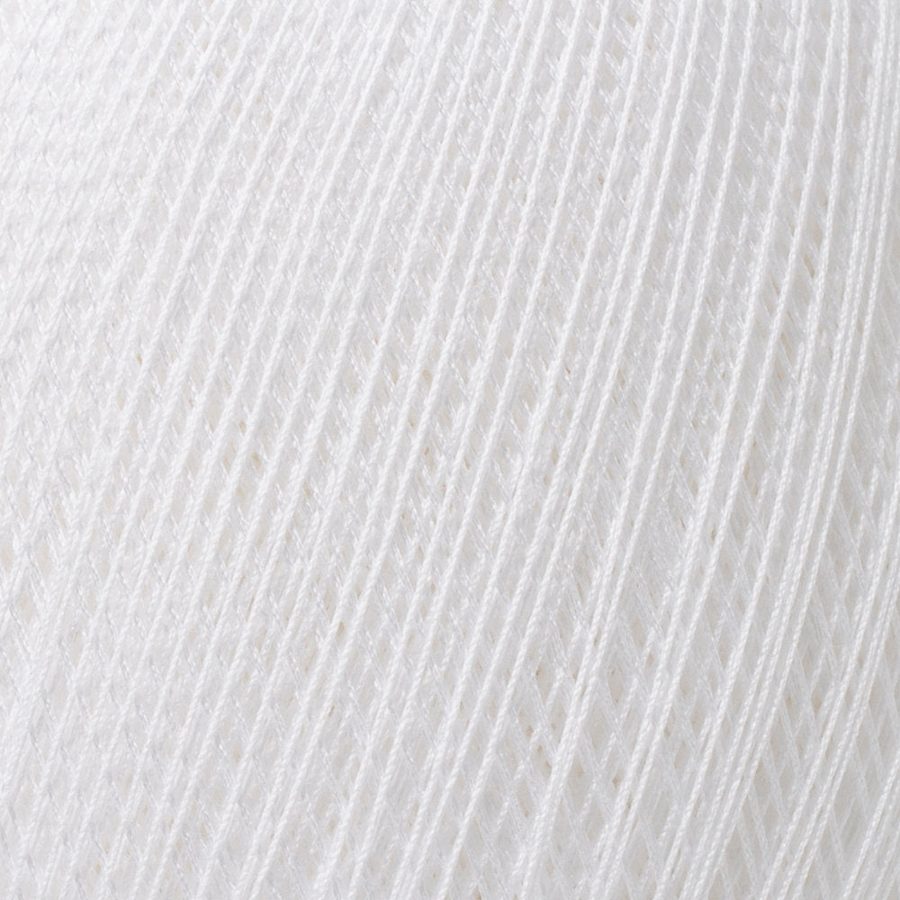 Altinbasak Gold No: 50 6 ply Lace Thread Ball, White - White