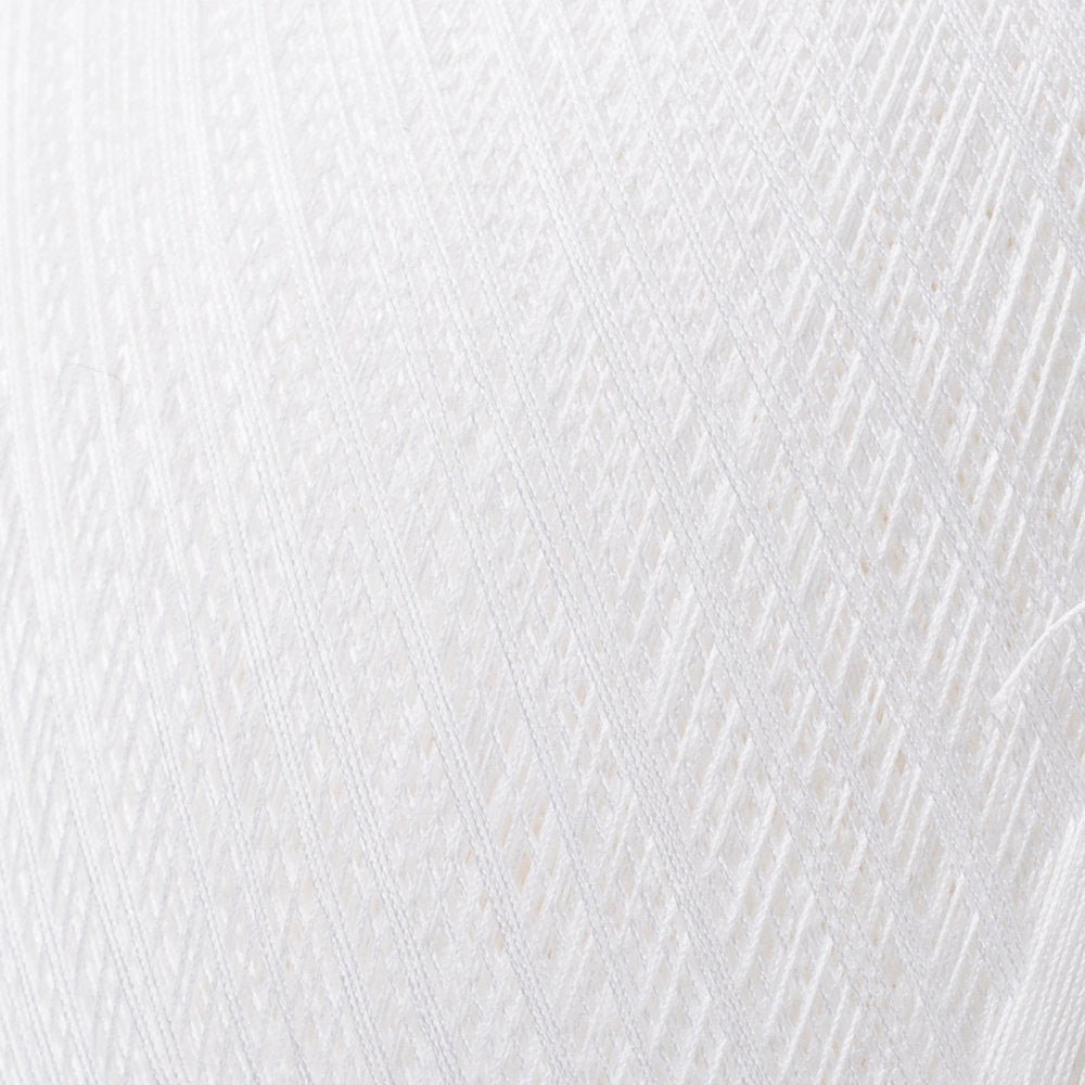 Altinbasak Gold No: 70 6 ply Lace Thead Ball, White - White