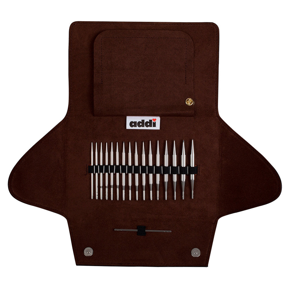 Punta Addi Click Legno D'olivo 3,5 Mm | Ferro Intercambiabile Per Maglia | Sistema Tedesco - 3