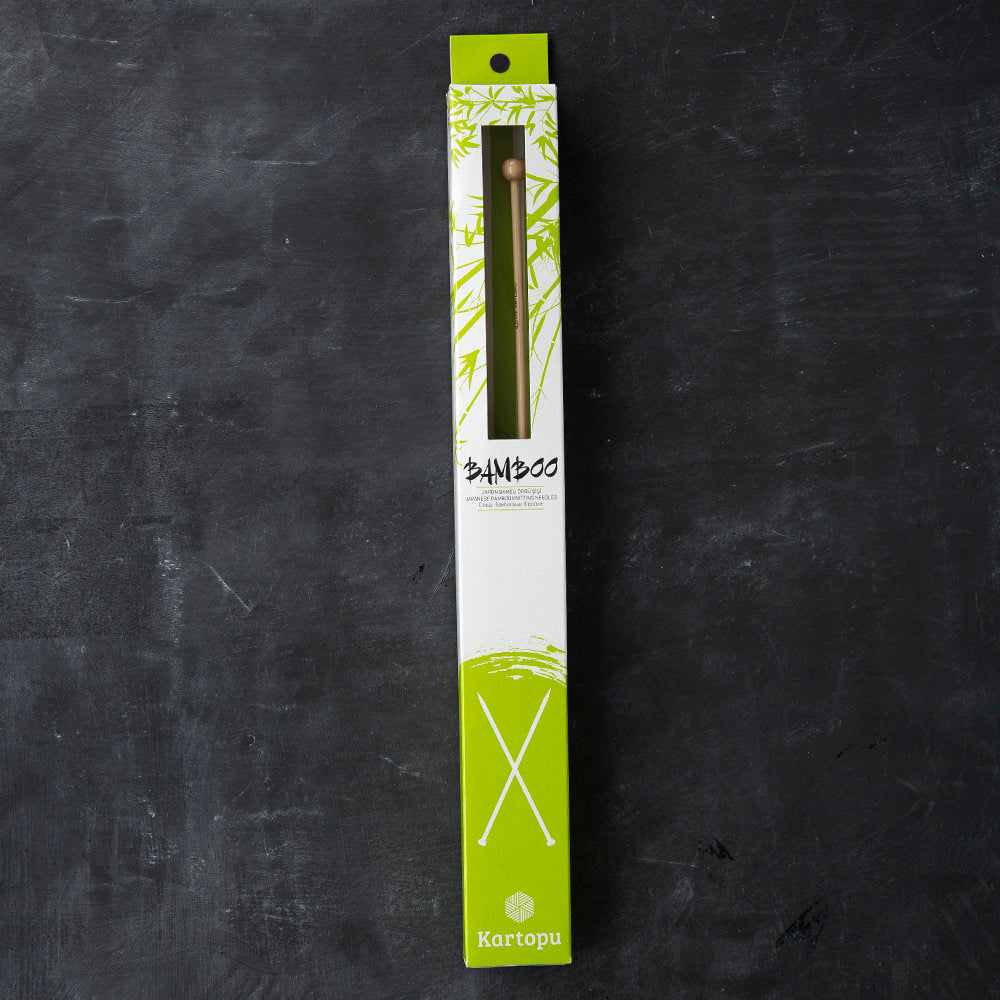Kartopu Bamboo 33 cm 4 mm Bamboo Knitting Needles