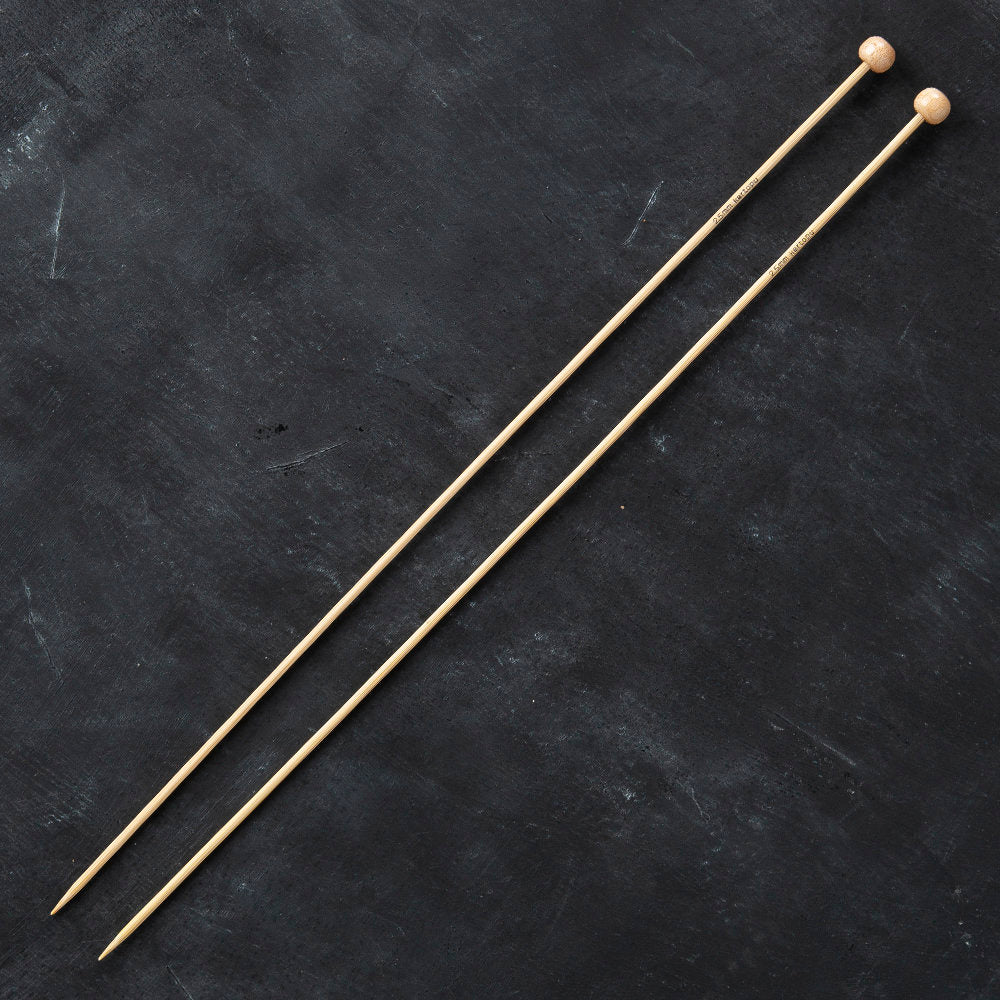 Kartopu Bamboo 33 cm 2.5 mm Bamboo Knitting Needles