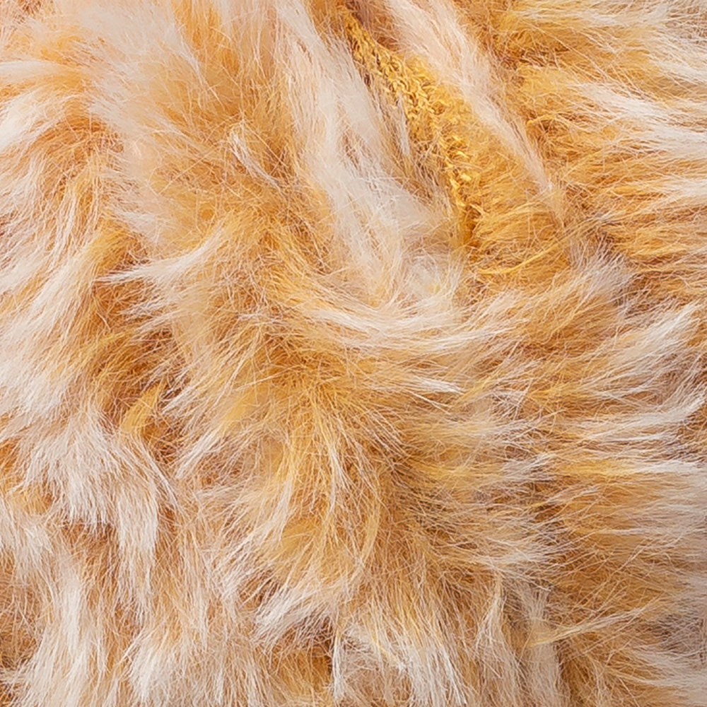 Etrofil Rabbit Fur Yarn, White/Beige - 70718