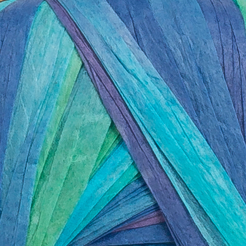 Fibra Natura 35 g Raffia Paper Yarn, Variegated - 117-11