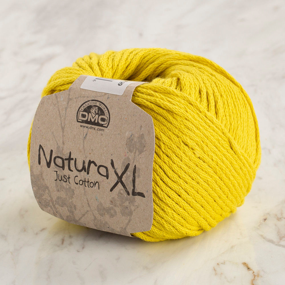 DMC Natura Just Cotton XL Yarn, Yellow - 82