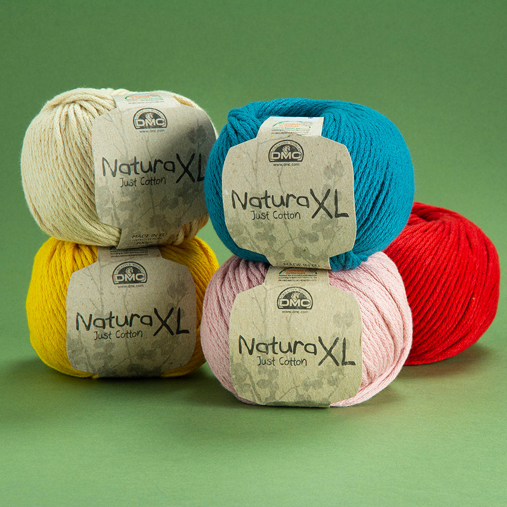 DMC Natura Just Cotton XL Yarn, Yellow - 9