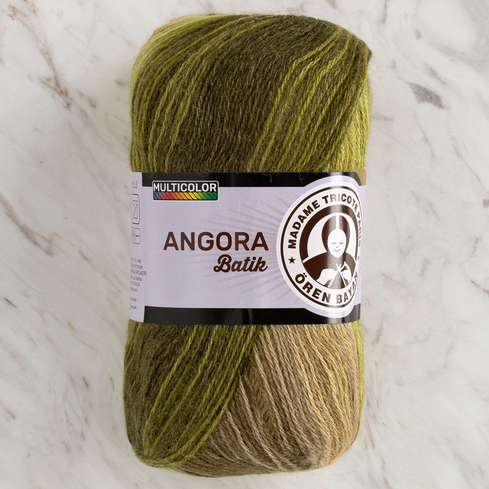 Madame Tricote Paris Angora Batik Yarn, Variegated - 859