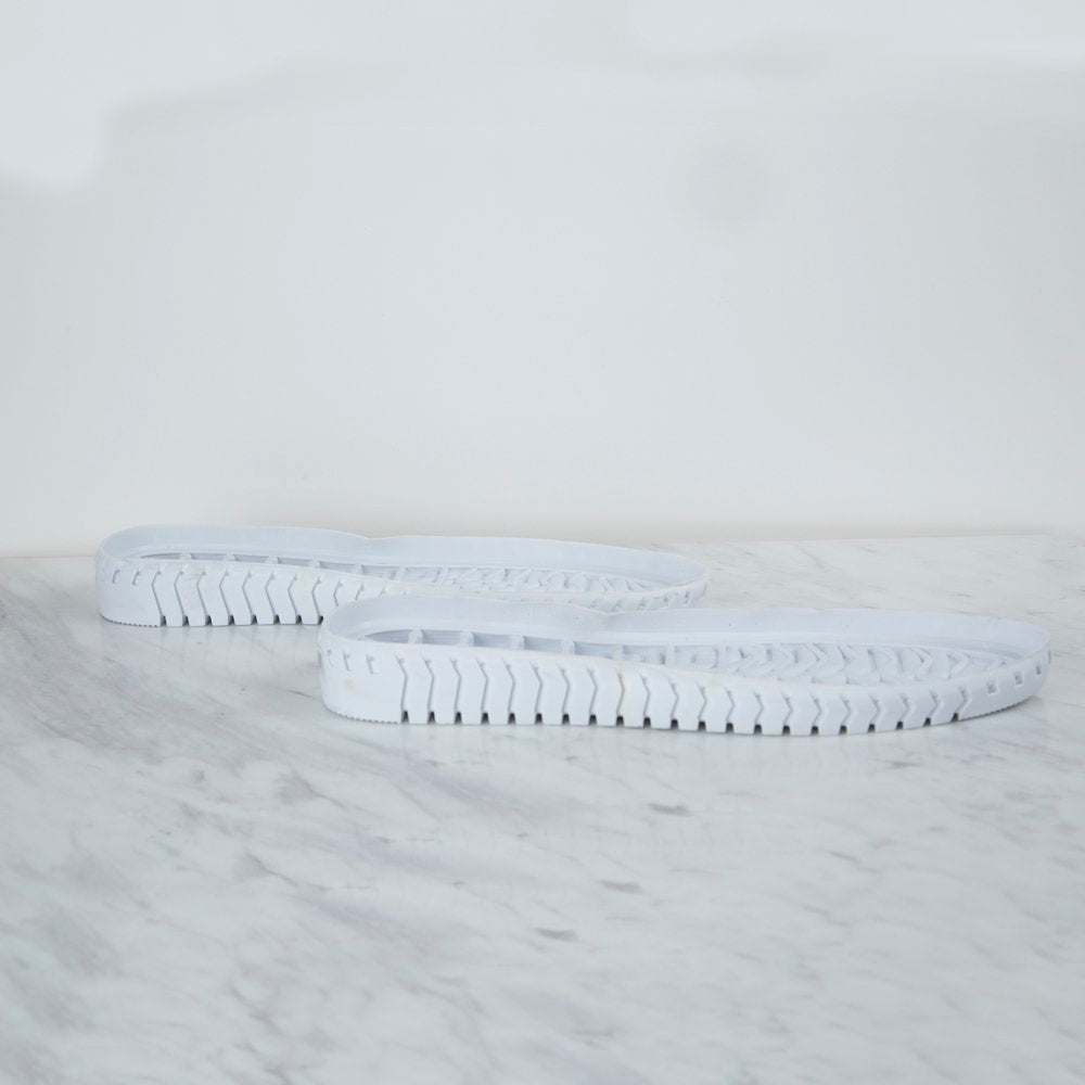 Loren Espadrille / Shoe Sole Plastic Size:39 (US 8.5) White