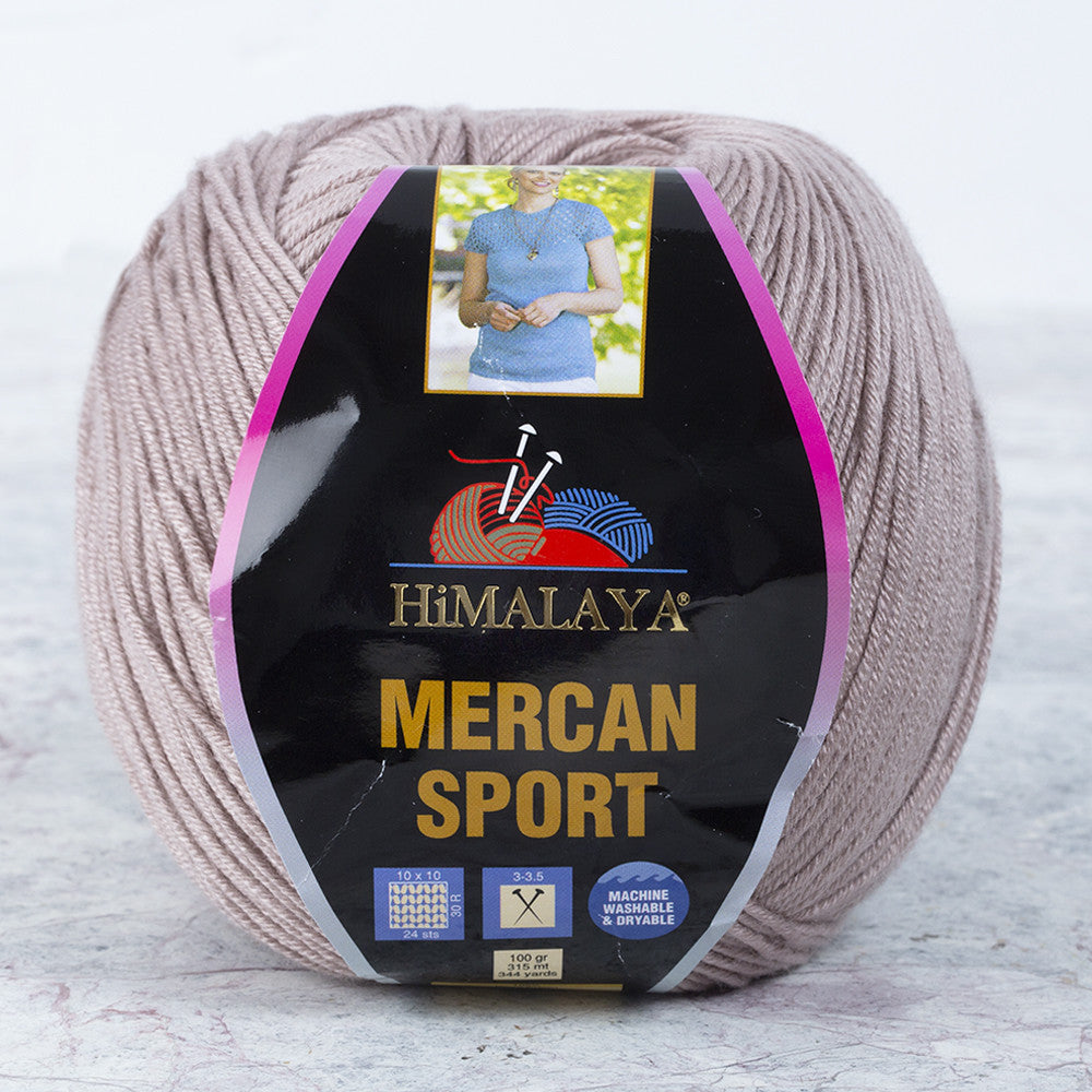Himalaya Mercan Sport Yarn, Mink - 101-25