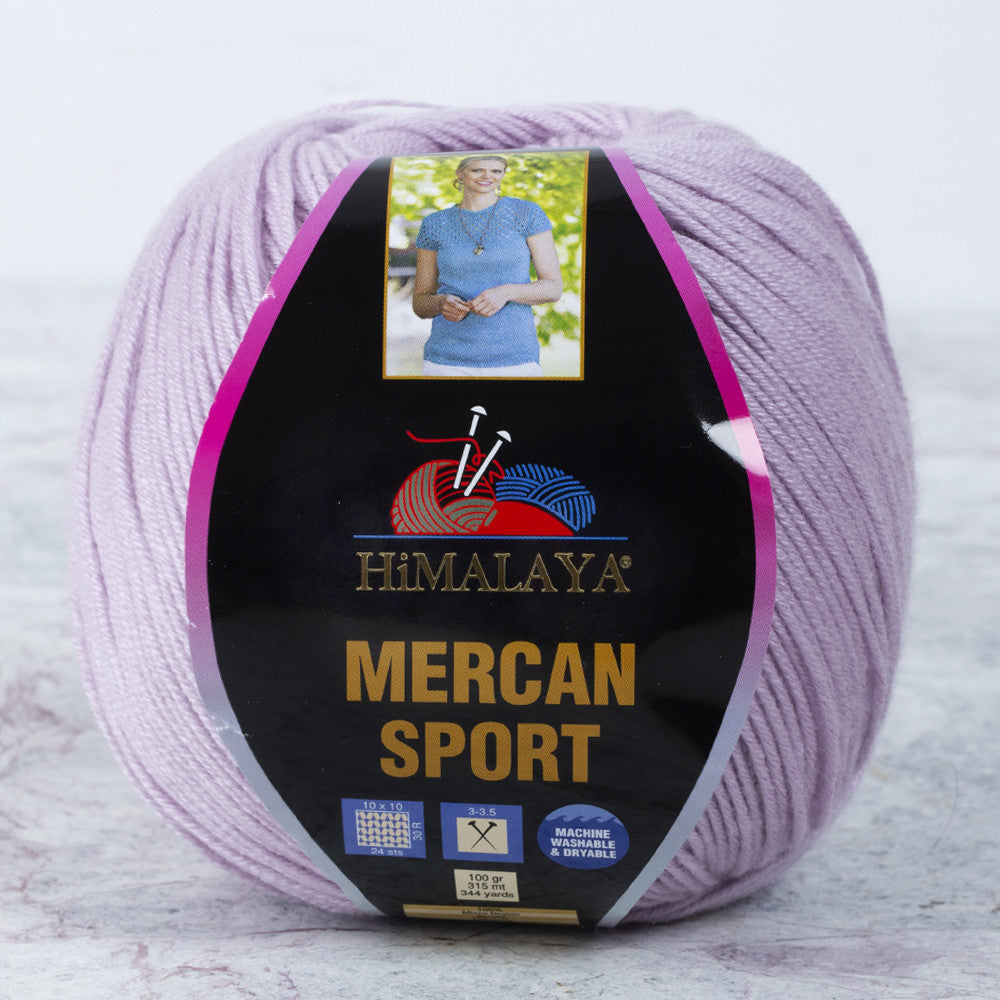 Himalaya Mercan Sport Yarn, Lilac - 101-07