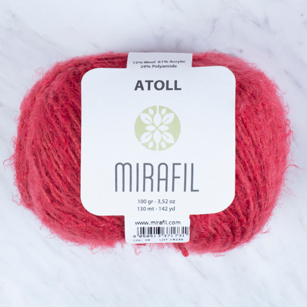Mirafil Atoll Yarn, Red - 08