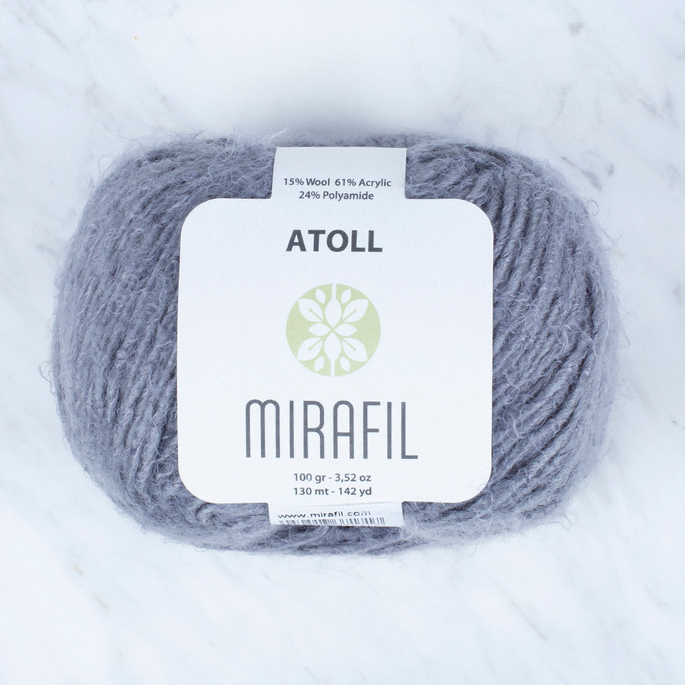 Mirafil Atoll Yarn, Grey - 06