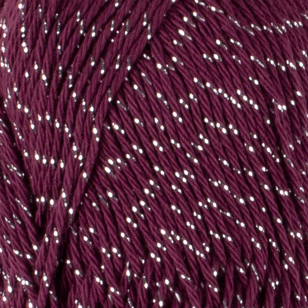 Schachenmayr Catania Glamour 50g Sparkly Yarn, Cherry Red - 00143