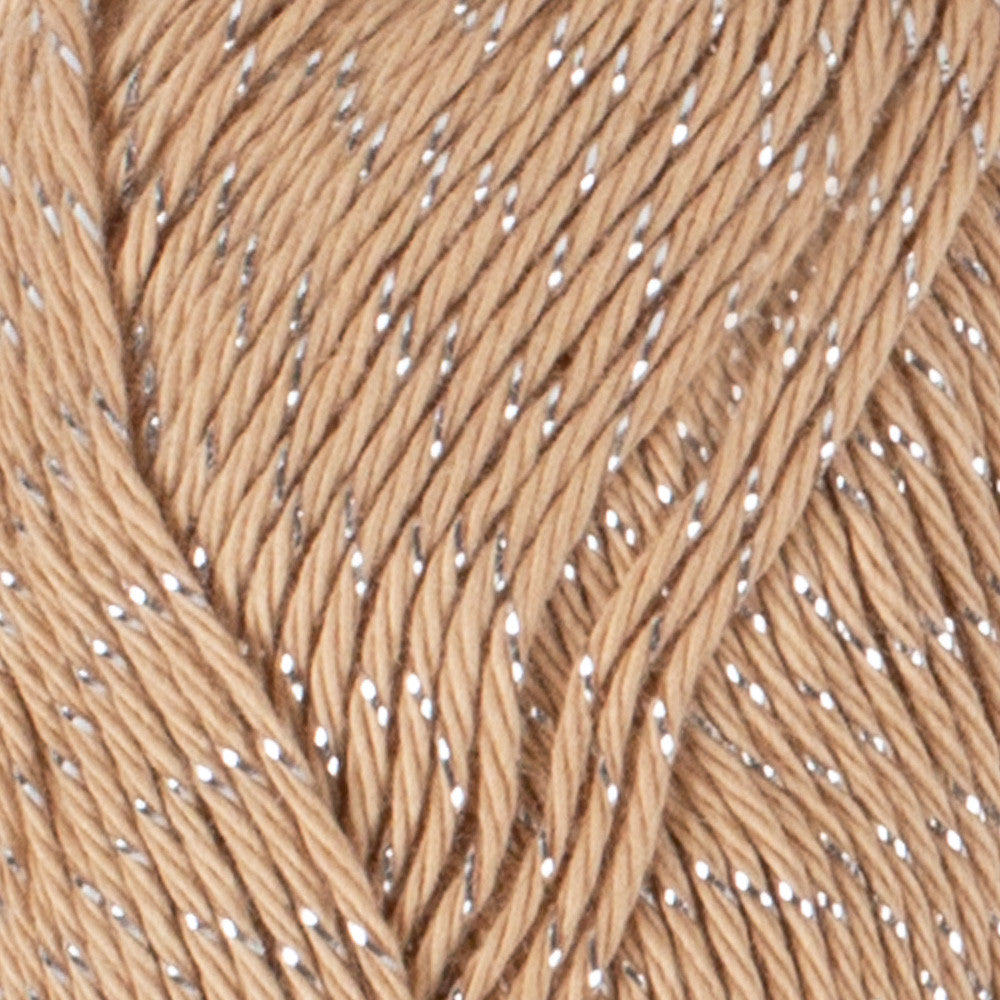 Schachenmayr Catania Glamour 50g Sparkly Yarn, Beige - 00105