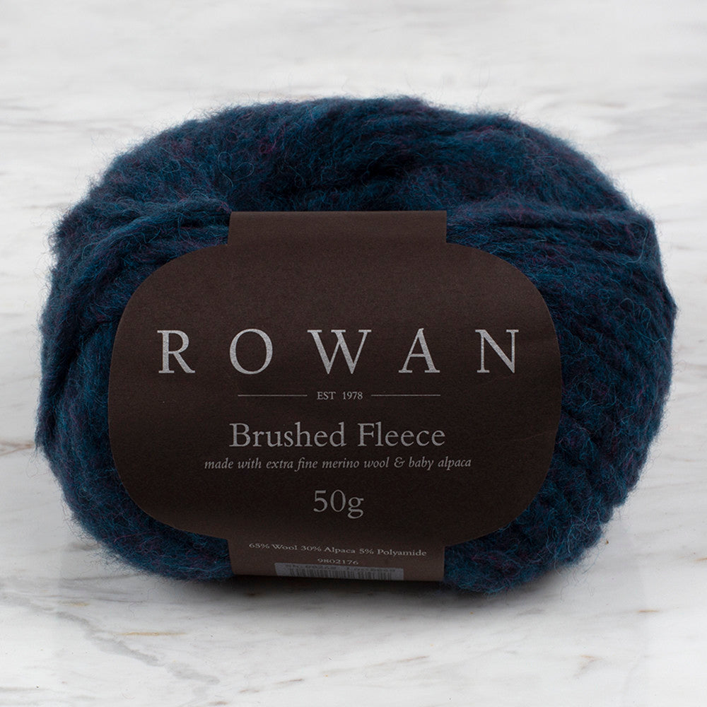 Rowan Brushed Fleece Yarn, Peak - 268