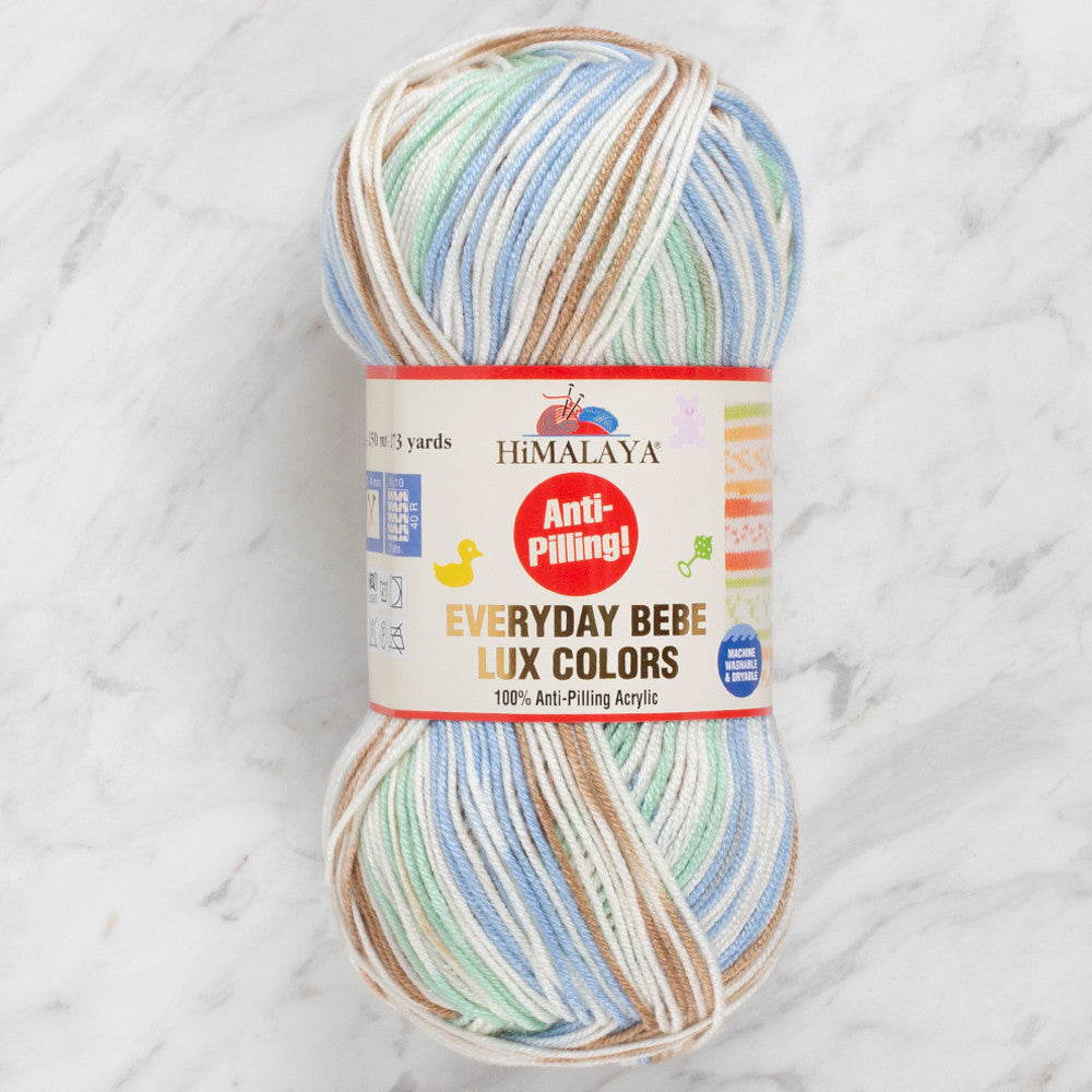Himalaya Everyday Bebe Lux Colors Yarn, Variegated - 41720