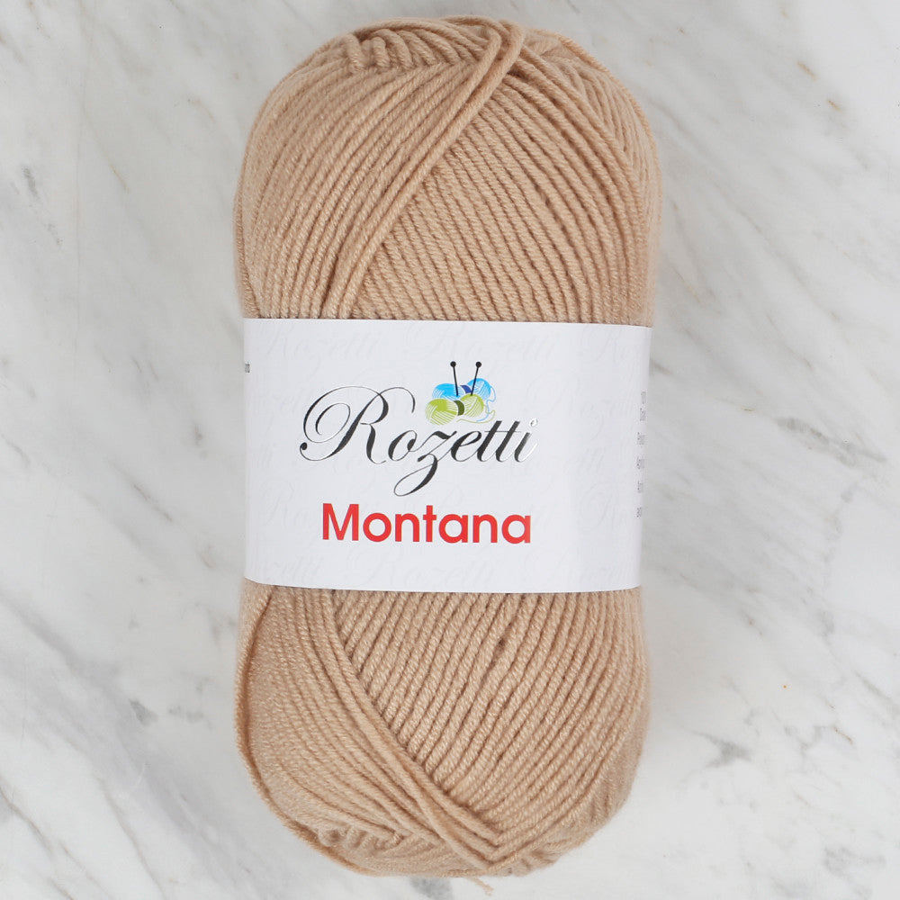 Rozetti Montana Knitting Yarn, Beige - 155-03