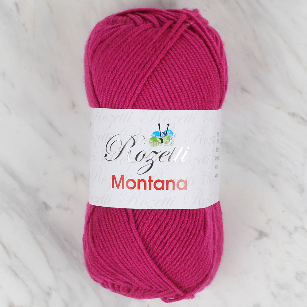 Rozetti Montana Knitting Yarn, Fuchsia - 115-09