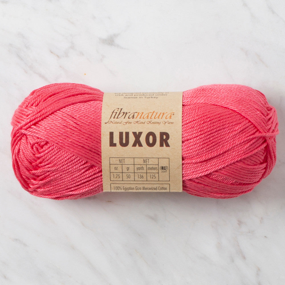 Fibra Natura Luxor Yarn, Vermilion - 105-27