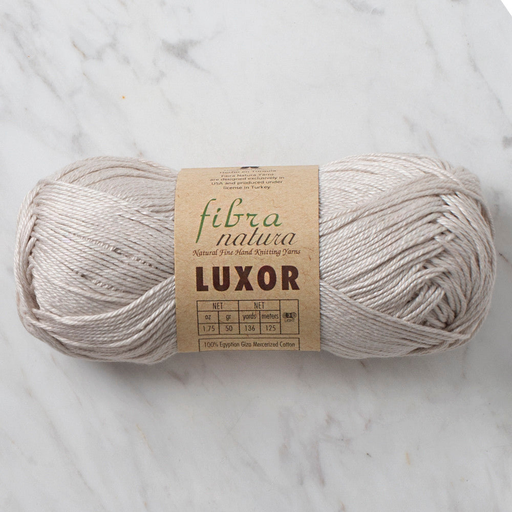 Fibra Natura Luxor Yarn, Stone Color - 105-31