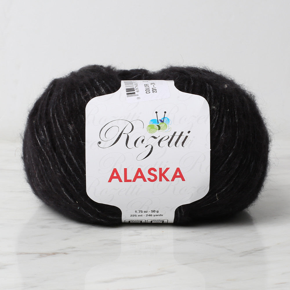 Rozetti Alaska Yarn, Black - 231-24