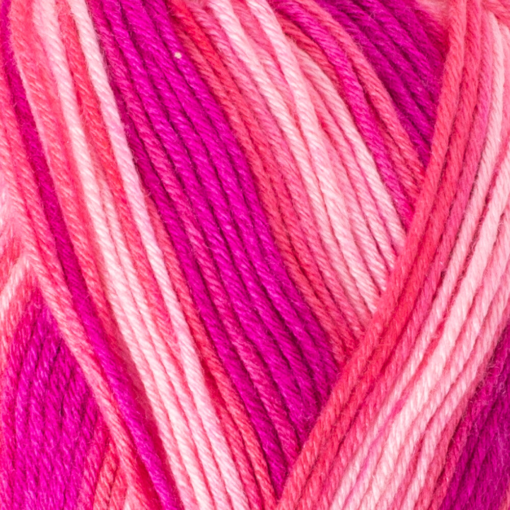 Himalaya Mercan Batik Knitting Yarn, Variegated - 59502