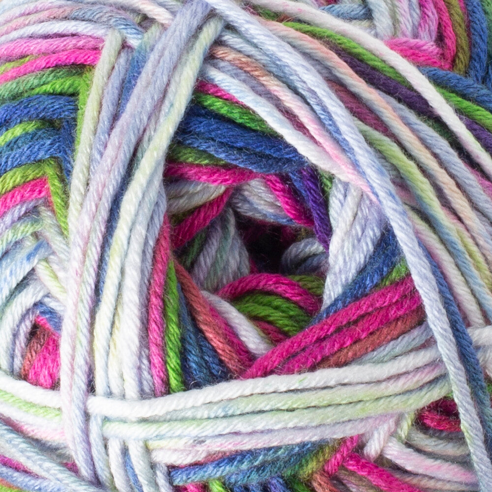 Himalaya Mercan Batik Knitting Yarn, Variegated - 59520