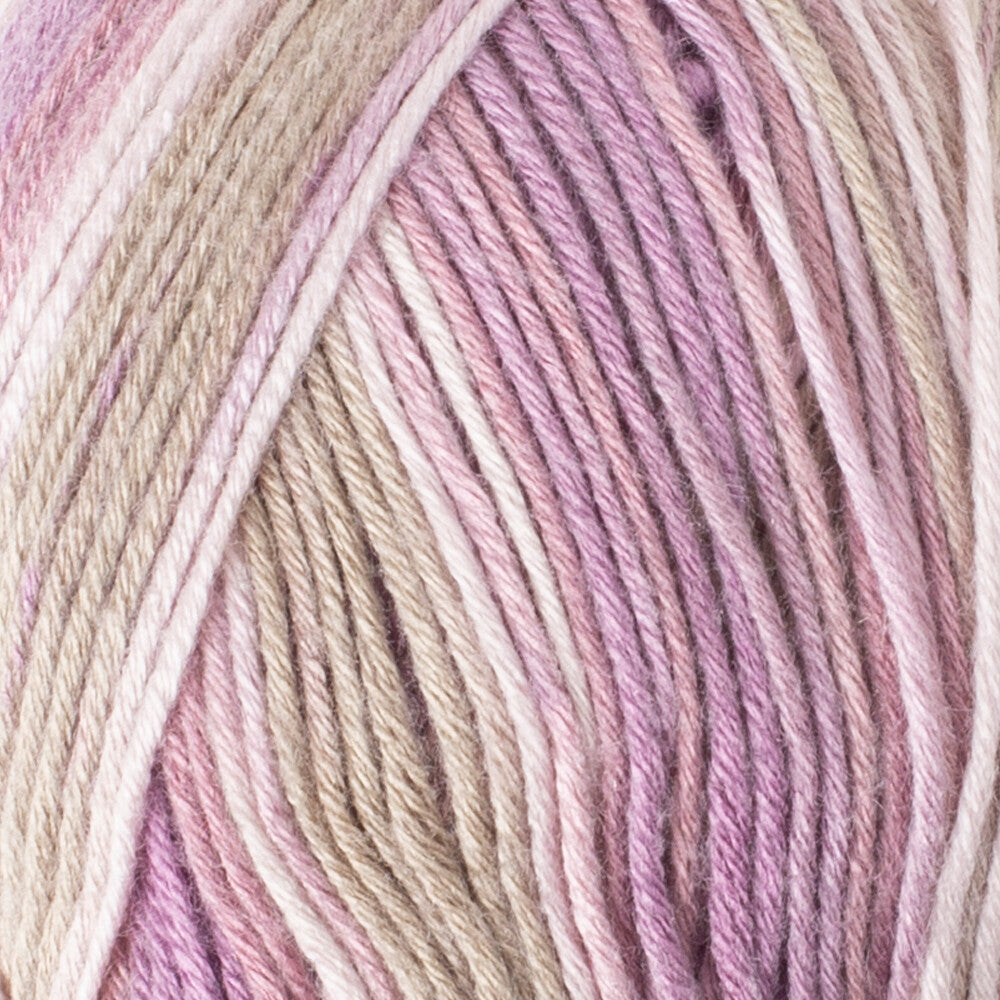 Himalaya Mercan Batik Knitting Yarn, Variegated - 59534