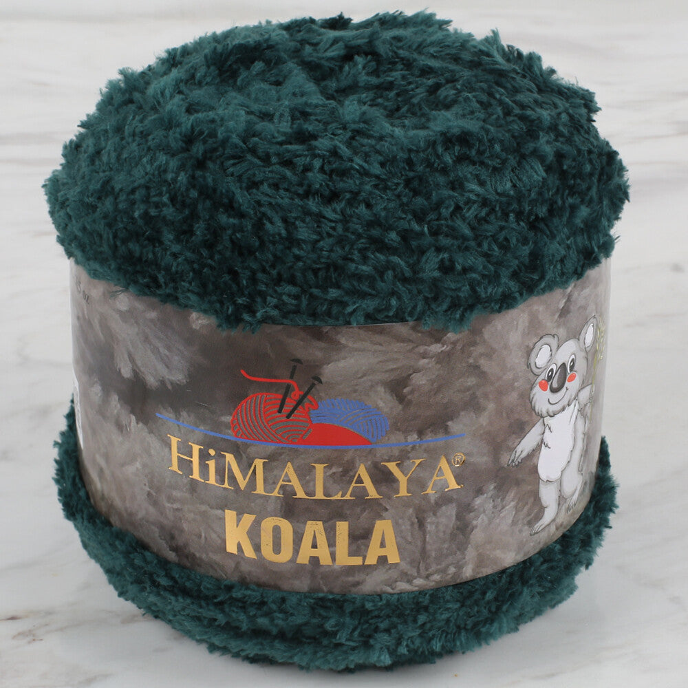 Himalaya Koala Chenille Yarn, Green - 75729