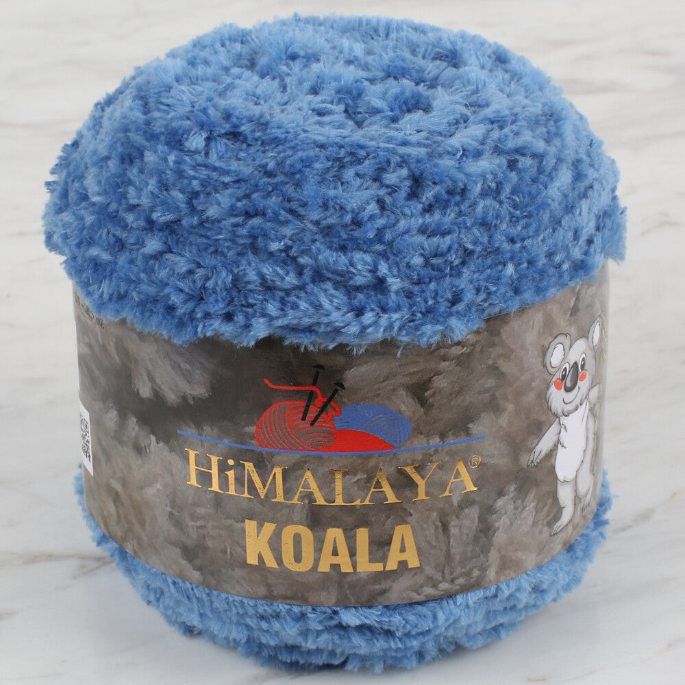 Himalaya Koala Chenille Yarn, Blue - 75727