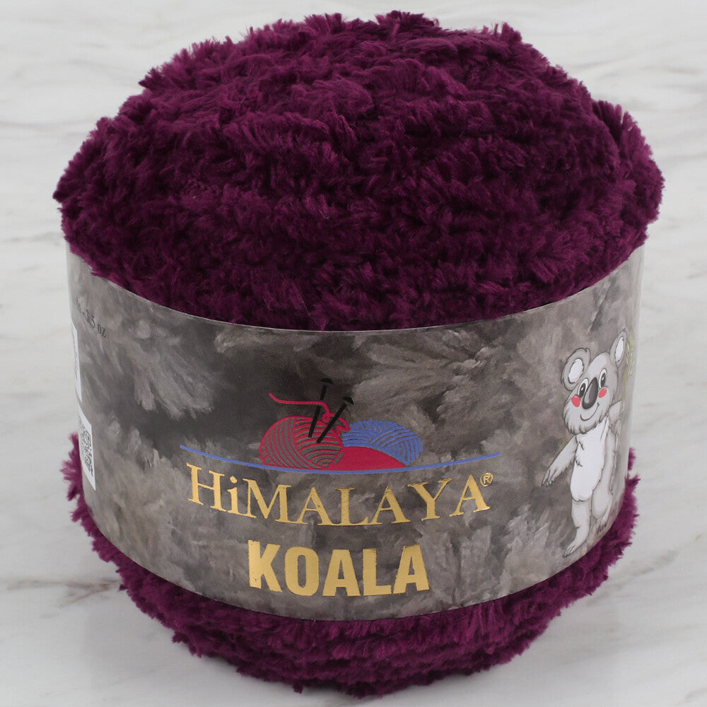 Himalaya Koala Chenille Yarn, Plum - 75733